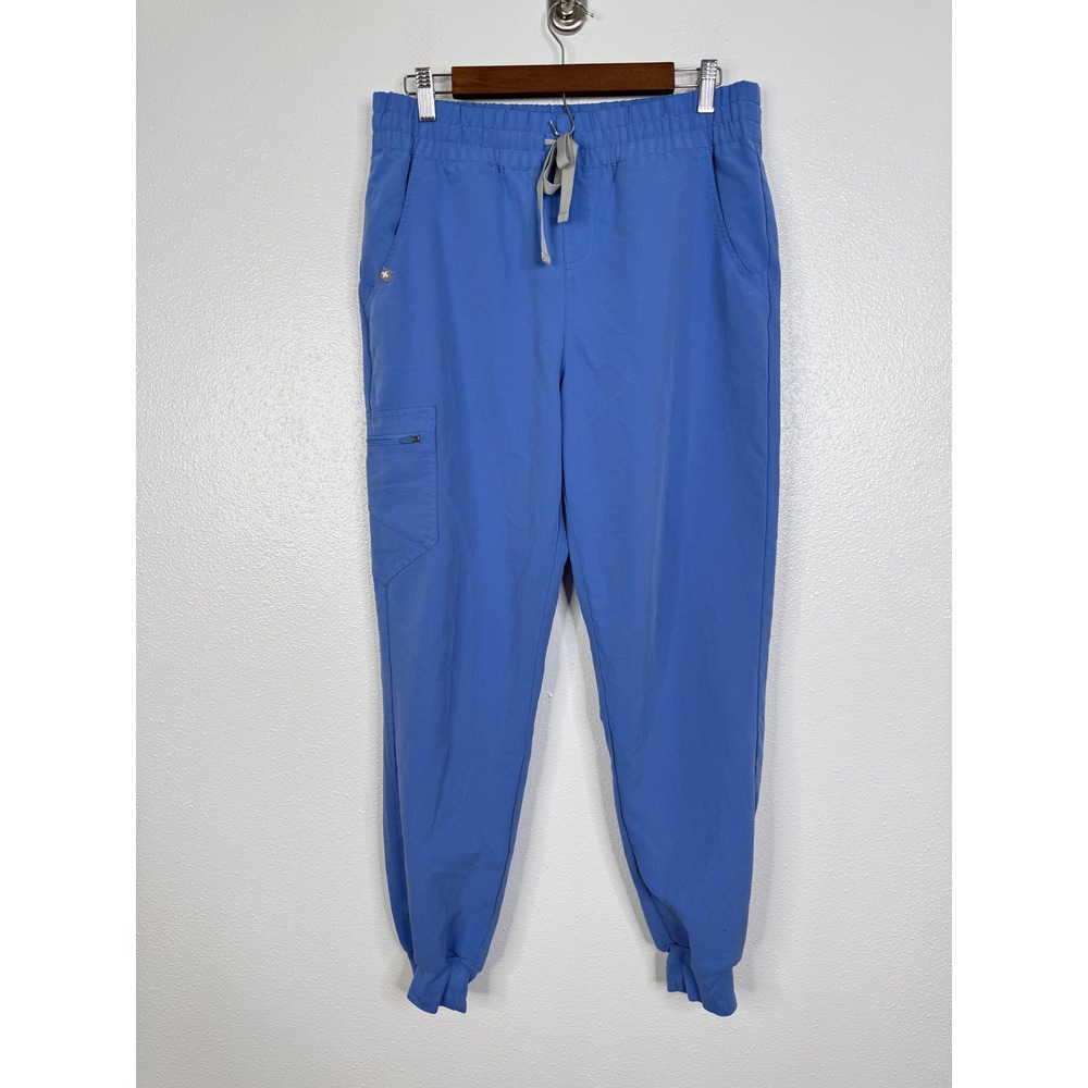 Figs Technical Collection Zamora Jogger Scrub Pants Blue Womens Medium W20SW2028